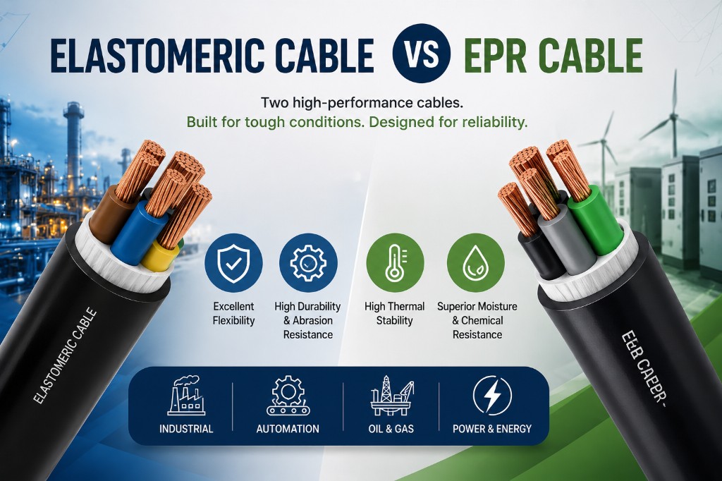 Elastomeric Cable vs EPR Cable comparison – Prestige Cable Industries